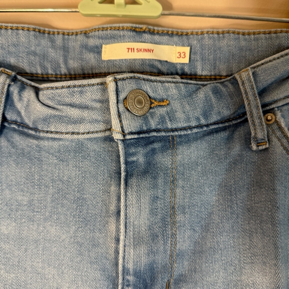 Levi's 711 SKINNY WOMEN'S JEANS SZ/ 33x30 - Picture 4 of 11